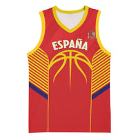 Spain Basketball Custom Basketball Jersey La Roja Go Champions - Wonder Print Shop