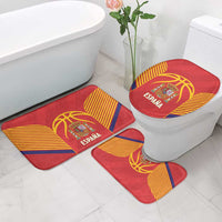 Spain Basketball Bathroom Set La Roja Go Champions - Wonder Print Shop