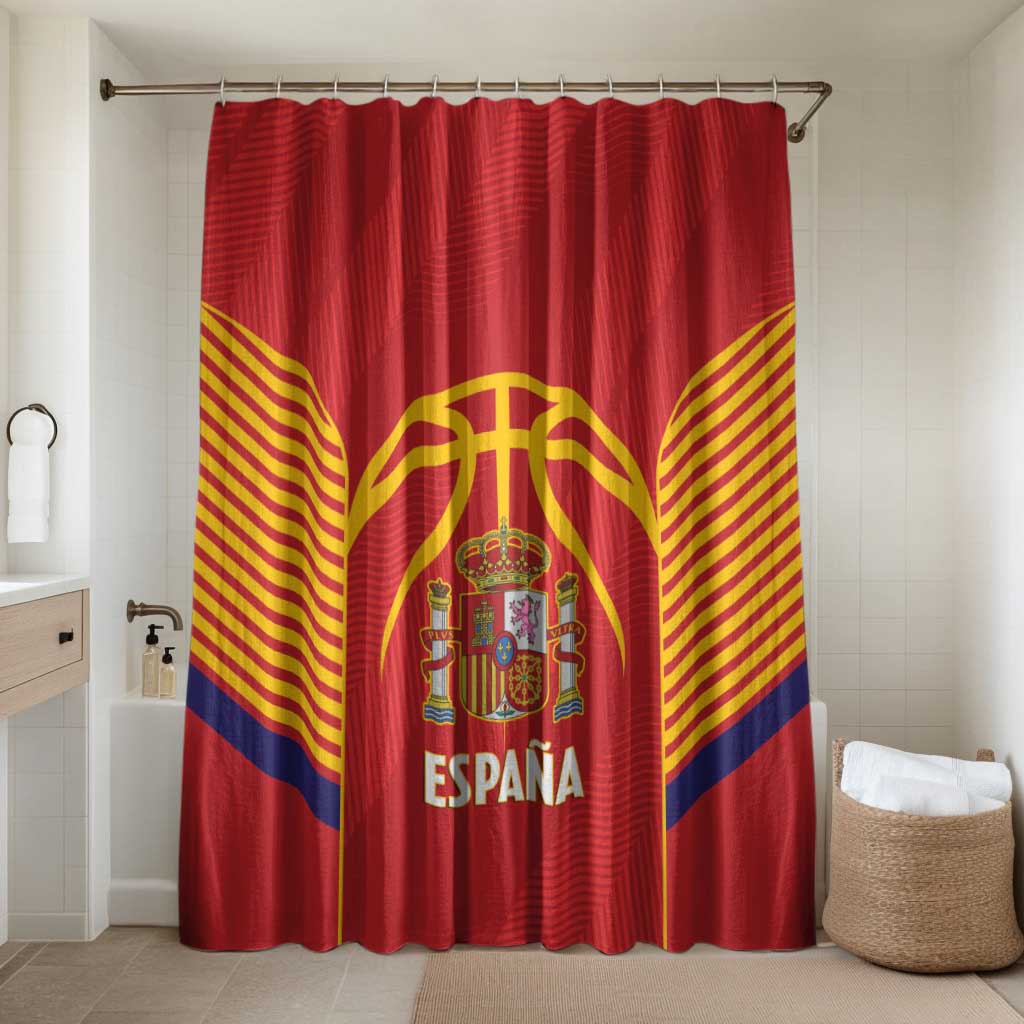 Spain Basketball Bathroom Set La Roja Go Champions - Wonder Print Shop