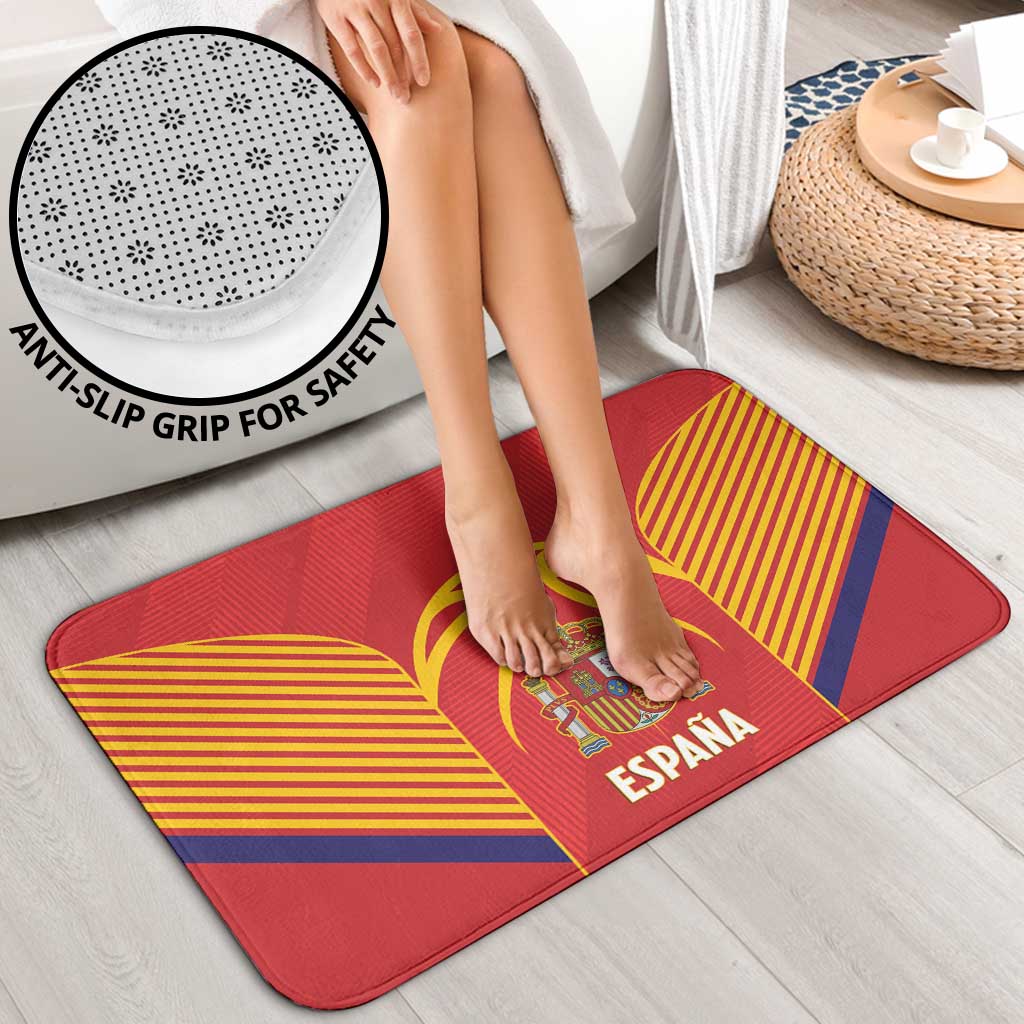 Spain Basketball Bathroom Set La Roja Go Champions - Wonder Print Shop