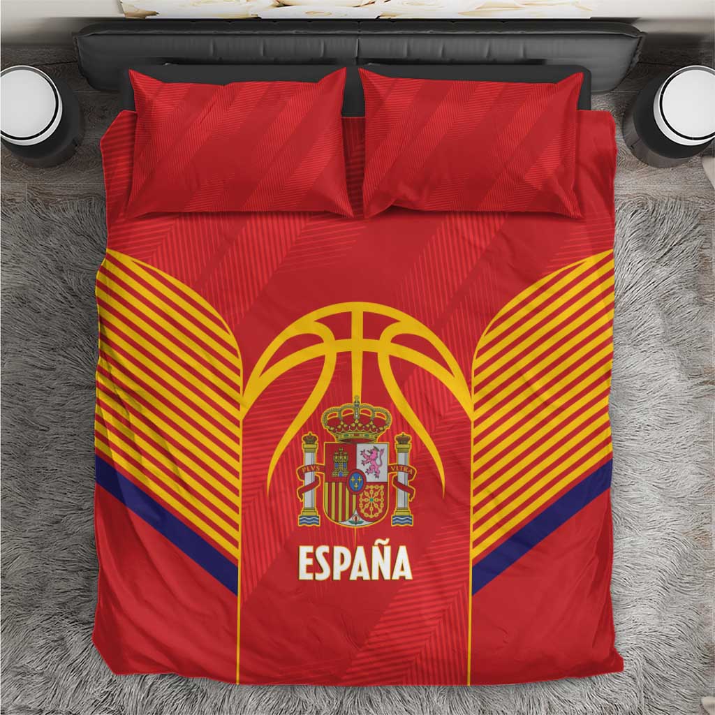 Spain Basketball Bedding Set La Roja Go Champions - Wonder Print Shop