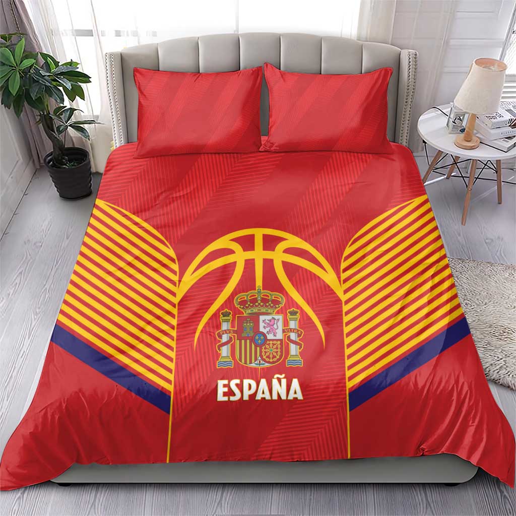 Spain Basketball Bedding Set La Roja Go Champions - Wonder Print Shop