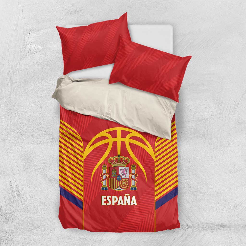 Spain Basketball Bedding Set La Roja Go Champions - Wonder Print Shop