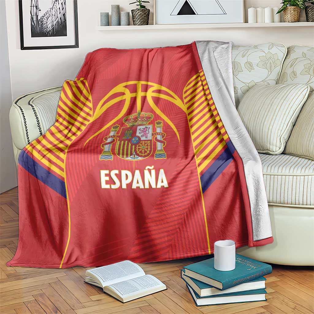 Spain Basketball Blanket La Roja Go Champions - Wonder Print Shop