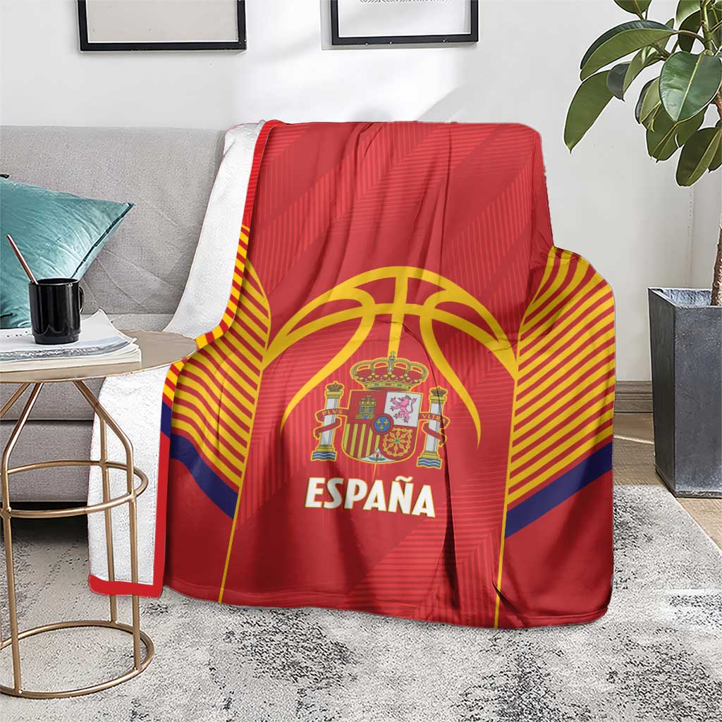 Spain Basketball Blanket La Roja Go Champions - Wonder Print Shop