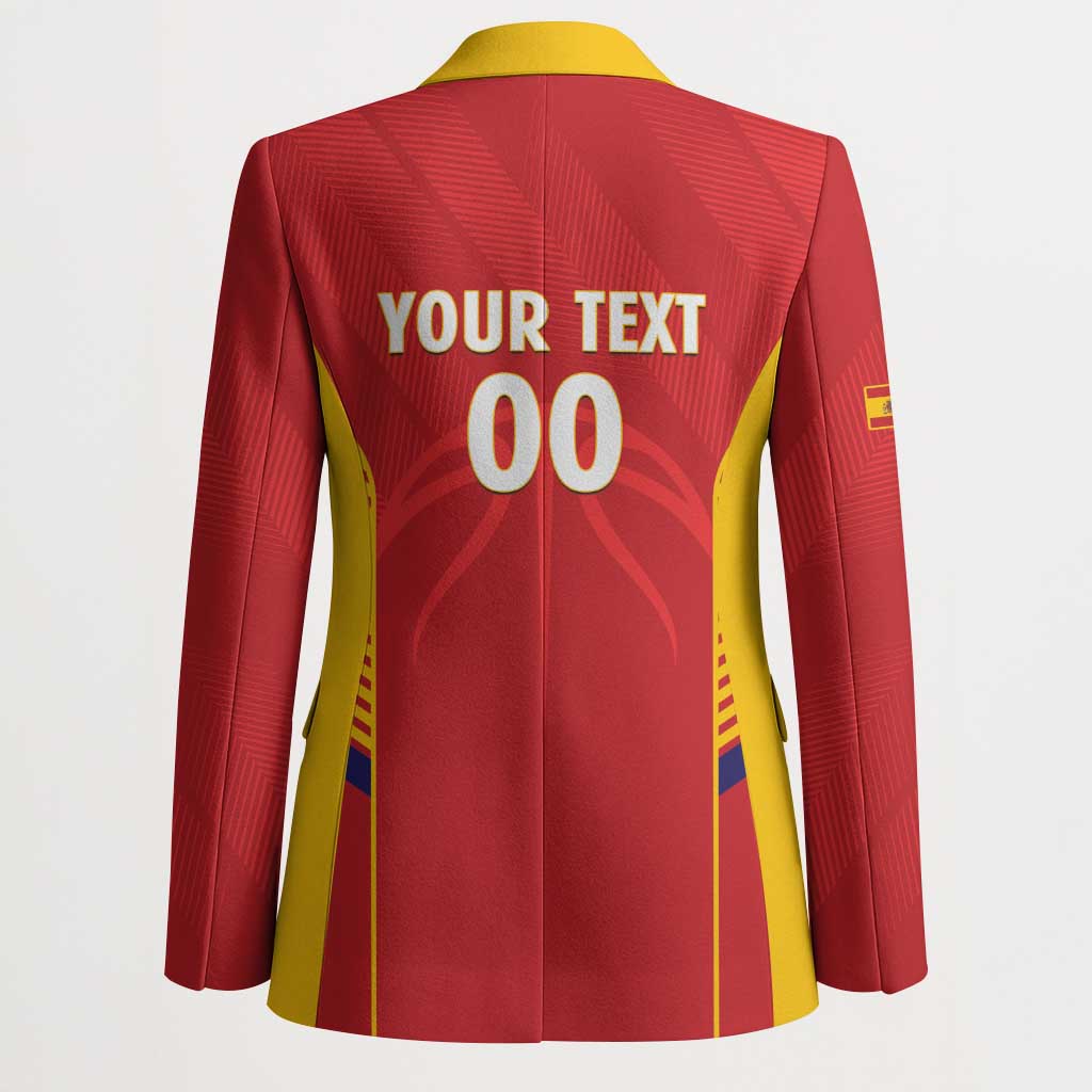 Spain Basketball Custom Blazer La Roja Go Champions - Wonder Print Shop