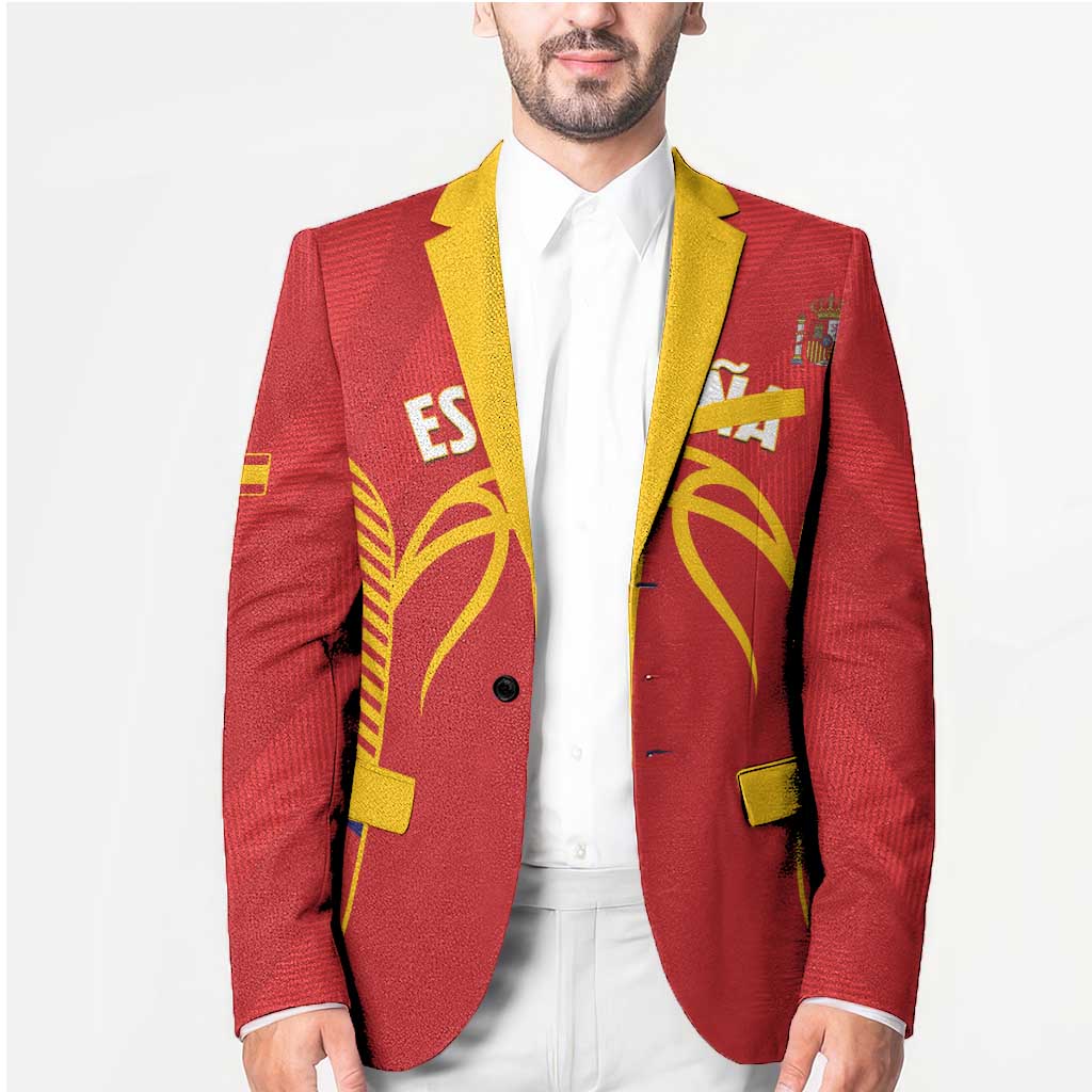 Spain Basketball Custom Blazer La Roja Go Champions - Wonder Print Shop