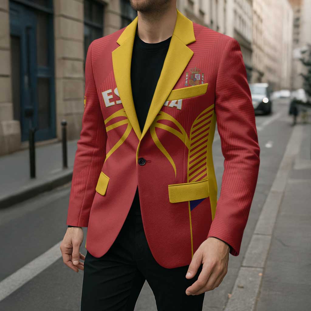 Spain Basketball Custom Blazer La Roja Go Champions - Wonder Print Shop
