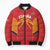 Spain Basketball Custom Bomber Puffer Jacket La Roja Go Champions - Wonder Print Shop