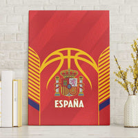 Spain Basketball Canvas Wall Art La Roja Go Champions - Wonder Print Shop
