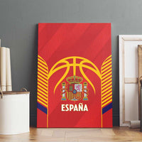 Spain Basketball Canvas Wall Art La Roja Go Champions - Wonder Print Shop