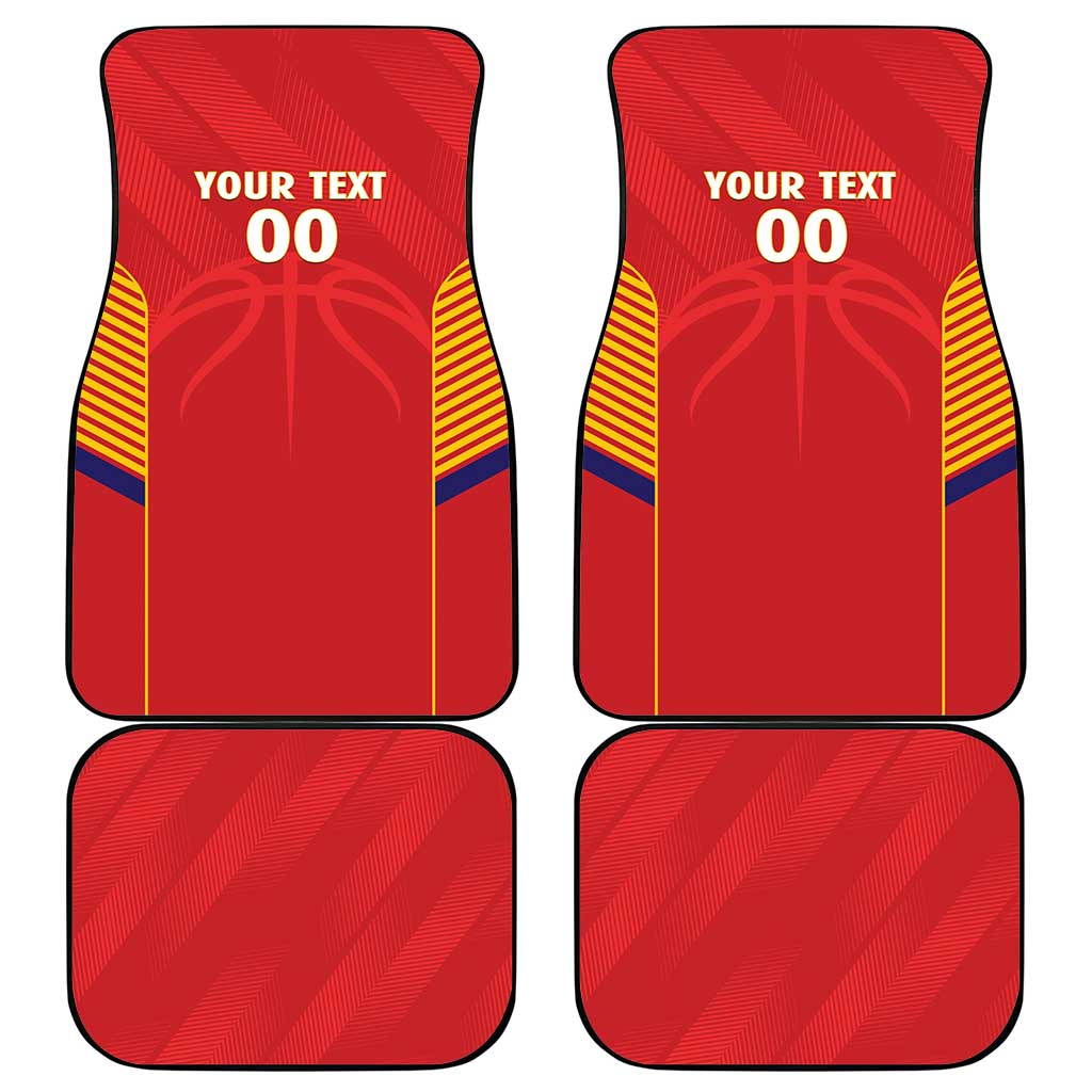 Spain Basketball Car Mats La Roja Go Champions - Wonder Print Shop