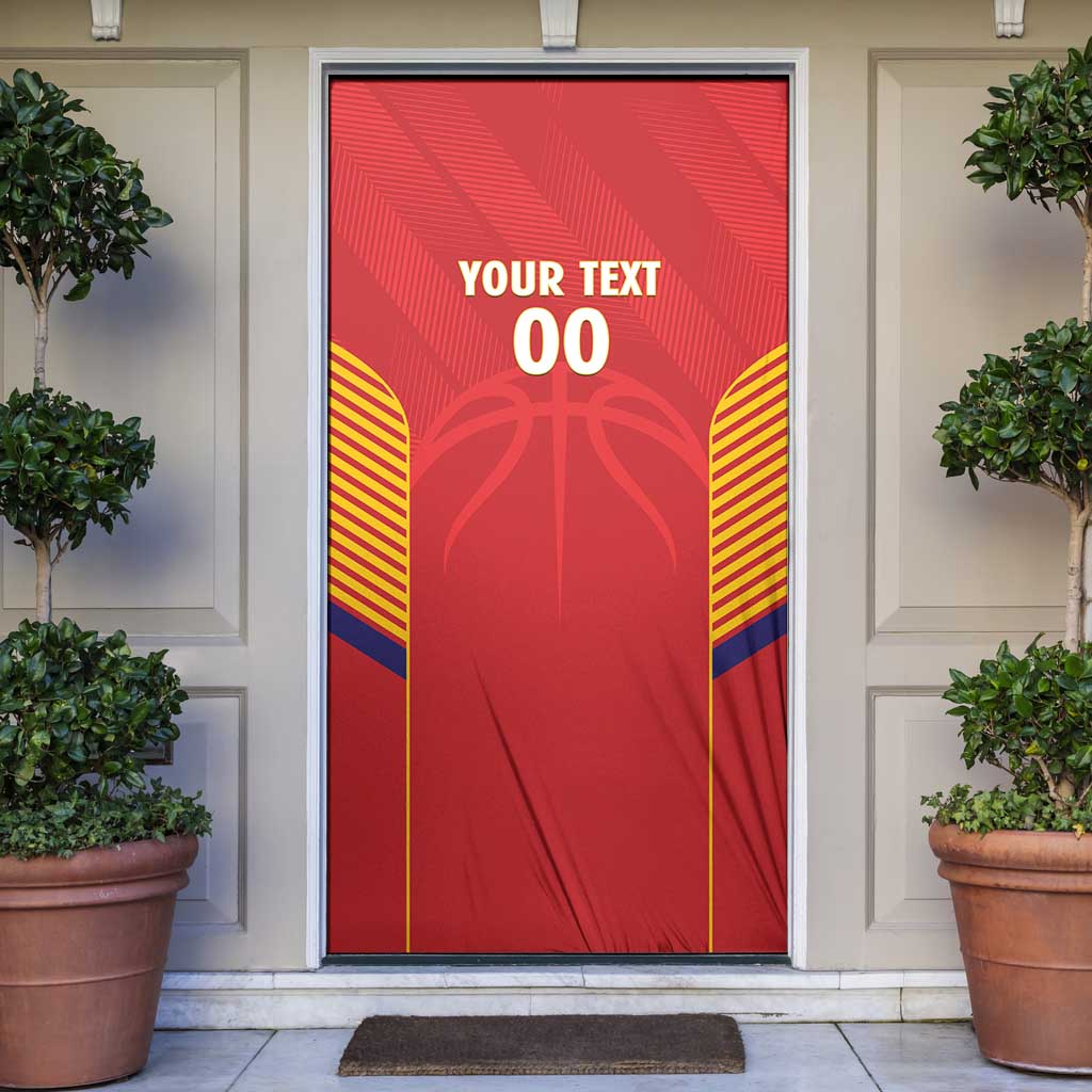 Spain Basketball Door Cover La Roja Go Champions - Wonder Print Shop