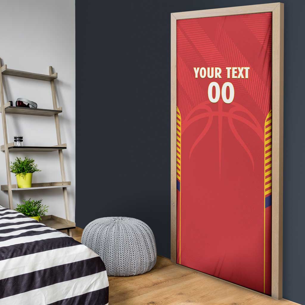 Spain Basketball Door Cover La Roja Go Champions - Wonder Print Shop