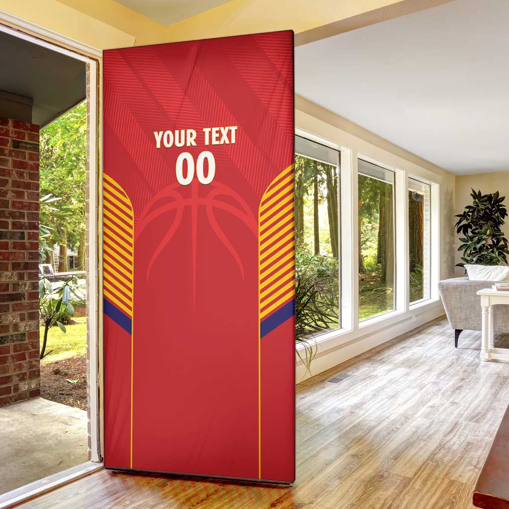 Spain Basketball Door Cover La Roja Go Champions - Wonder Print Shop