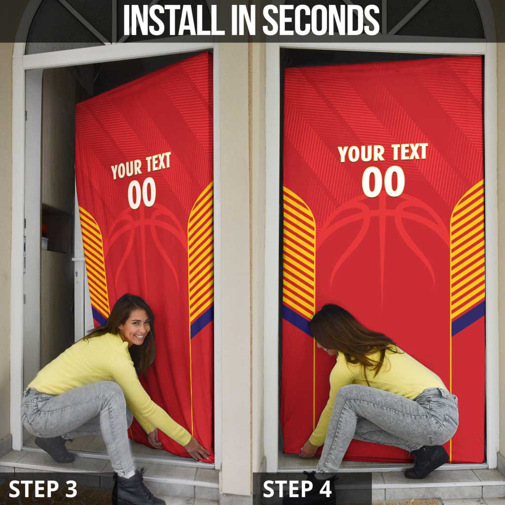 Spain Basketball Door Cover La Roja Go Champions - Wonder Print Shop