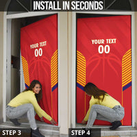 Spain Basketball Door Cover La Roja Go Champions - Wonder Print Shop