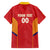 Spain Basketball Custom Family Matching Puletasi and Hawaiian Shirt La Roja Go Champions - Wonder Print Shop
