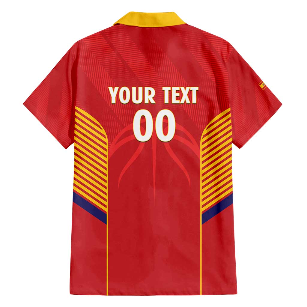 Spain Basketball Custom Family Matching Tank Maxi Dress and Hawaiian Shirt La Roja Go Champions - Wonder Print Shop