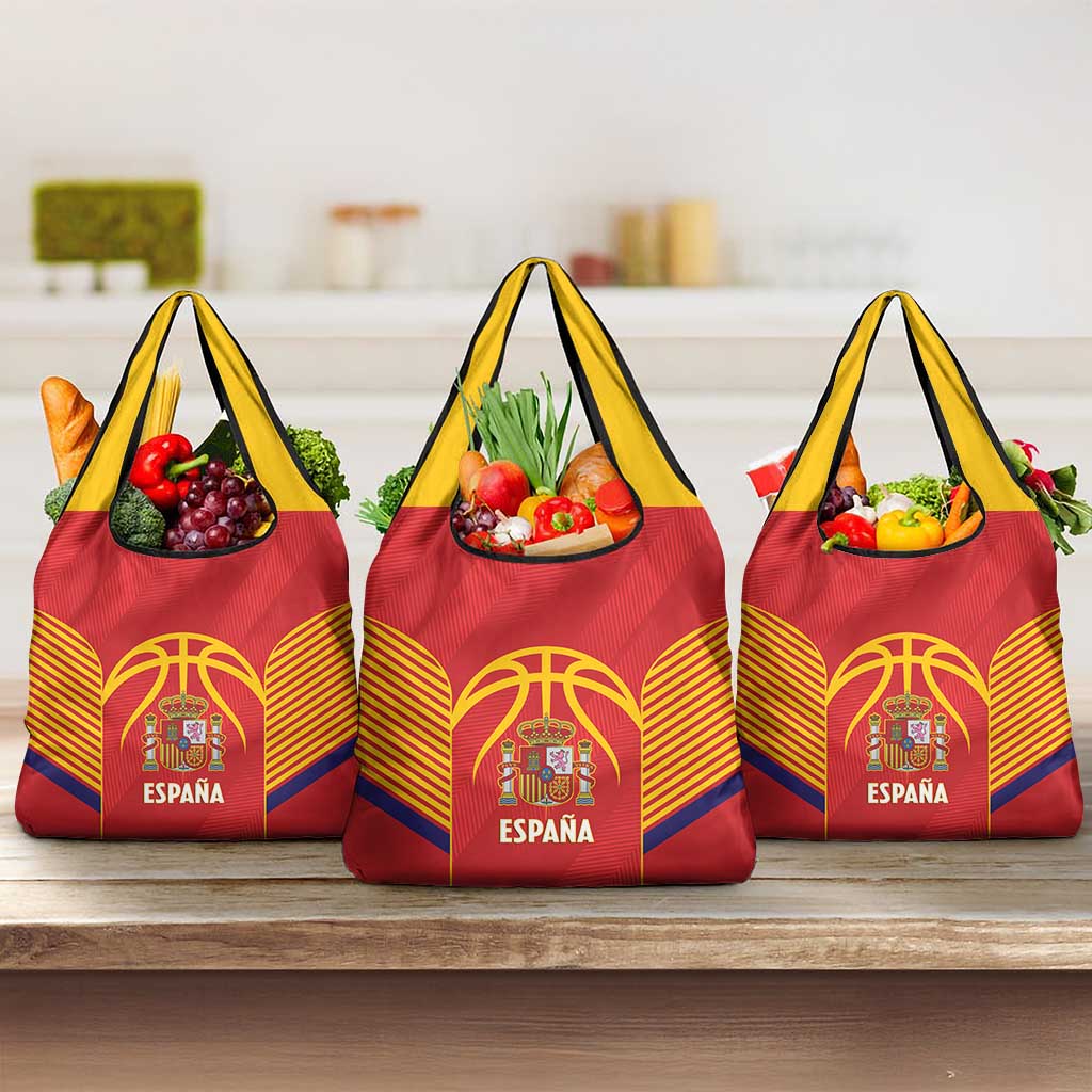 Spain Basketball Grocery Bag La Roja Go Champions - Wonder Print Shop