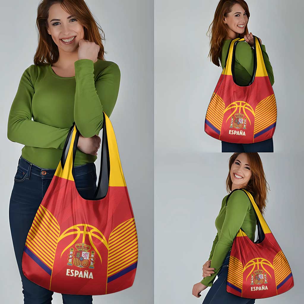 Spain Basketball Grocery Bag La Roja Go Champions - Wonder Print Shop