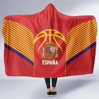 Spain Basketball Hooded Blanket La Roja Go Champions - Wonder Print Shop