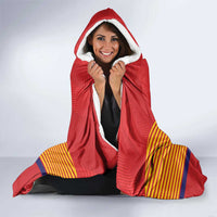 Spain Basketball Hooded Blanket La Roja Go Champions - Wonder Print Shop