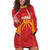 Spain Basketball Custom Hoodie Dress La Roja Go Champions - Wonder Print Shop