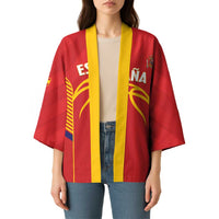 Spain Basketball Custom Kimono La Roja Go Champions - Wonder Print Shop