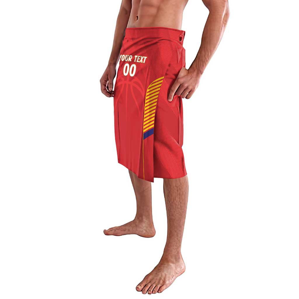 Spain Basketball Custom Lavalava La Roja Go Champions - Wonder Print Shop