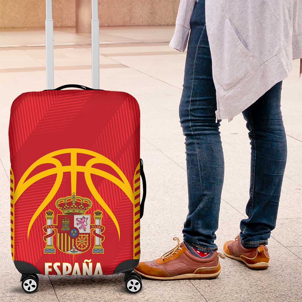 Spain Basketball Luggage Cover La Roja Go Champions - Wonder Print Shop