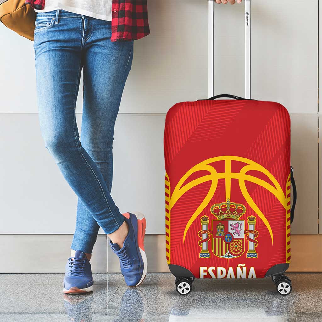 Spain Basketball Luggage Cover La Roja Go Champions - Wonder Print Shop