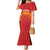 Spain Basketball Custom Mermaid Dress La Roja Go Champions - Wonder Print Shop
