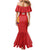 Spain Basketball Custom Mermaid Dress La Roja Go Champions - Wonder Print Shop