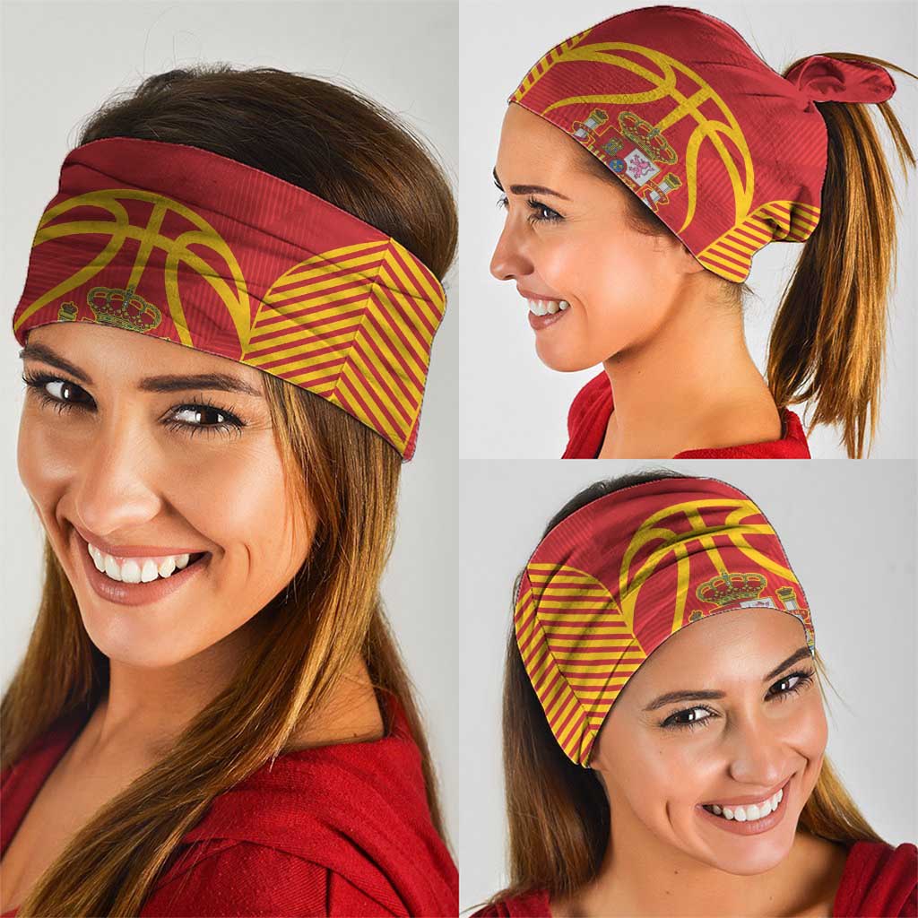 Spain Basketball Neck Gaiter La Roja Go Champions - Wonder Print Shop