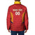 Spain Basketball Custom Padded Jacket La Roja Go Champions - Wonder Print Shop