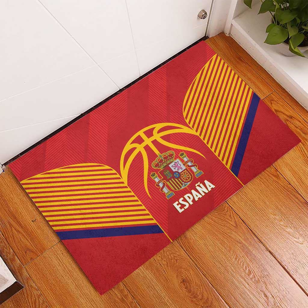 Spain Basketball Rubber Doormat La Roja Go Champions - Wonder Print Shop