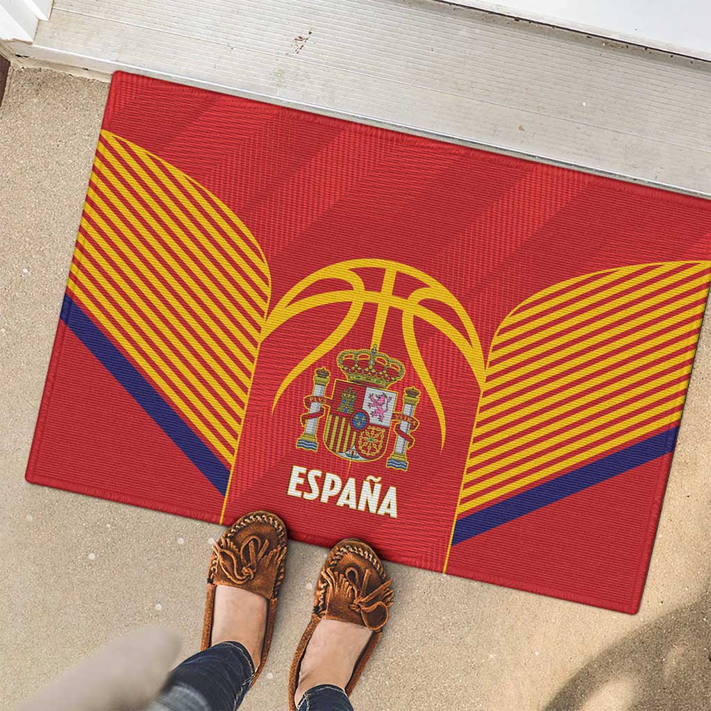 Spain Basketball Rubber Doormat La Roja Go Champions - Wonder Print Shop