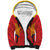 Spain Basketball Custom Sherpa Hoodie La Roja Go Champions - Wonder Print Shop