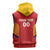 Spain Basketball Custom Sleeveless Hoodie La Roja Go Champions - Wonder Print Shop