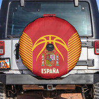 Spain Basketball Spare Tire Cover La Roja Go Champions - Wonder Print Shop