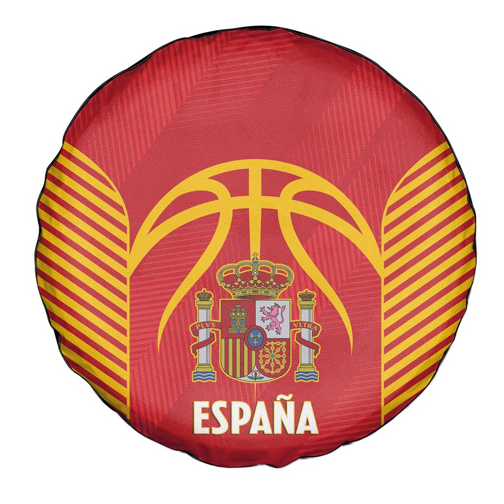 Spain Basketball Spare Tire Cover La Roja Go Champions - Wonder Print Shop