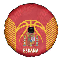 Spain Basketball Spare Tire Cover La Roja Go Champions - Wonder Print Shop