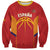 Spain Basketball Custom Sweatshirt La Roja Go Champions - Wonder Print Shop