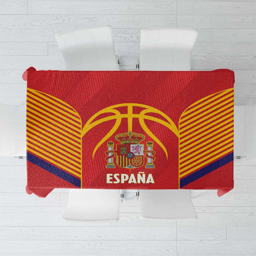 Spain Basketball Tablecloth La Roja Go Champions - Wonder Print Shop