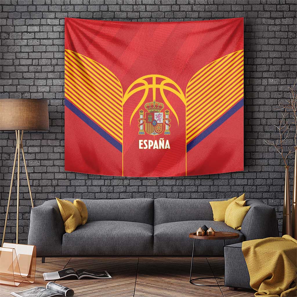 Spain Basketball Tapestry La Roja Go Champions - Wonder Print Shop