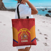 Spain Basketball Tote Bag La Roja Go Champions - Wonder Print Shop