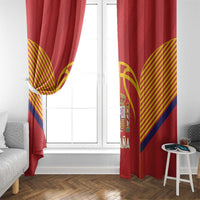 Spain Basketball Window Curtain La Roja Go Champions - Wonder Print Shop