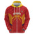 Spain Basketball Custom Zip Hoodie La Roja Go Champions - Wonder Print Shop