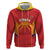 Spain Basketball Custom Zip Hoodie La Roja Go Champions - Wonder Print Shop